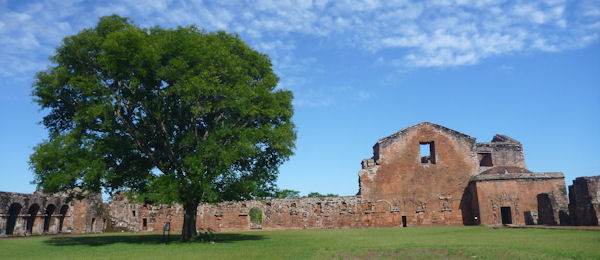 Jesuiten-Reduktion bei EncarnaciÃ³n in Paraguay